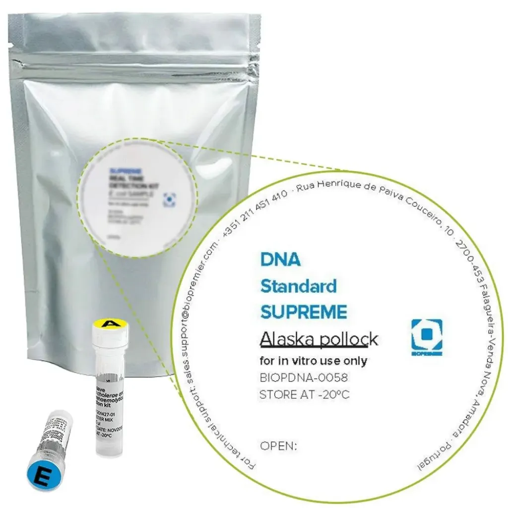 Imagem de Controlo DNA Standard SUPREME Paloco (Gadus chalcogrammus)