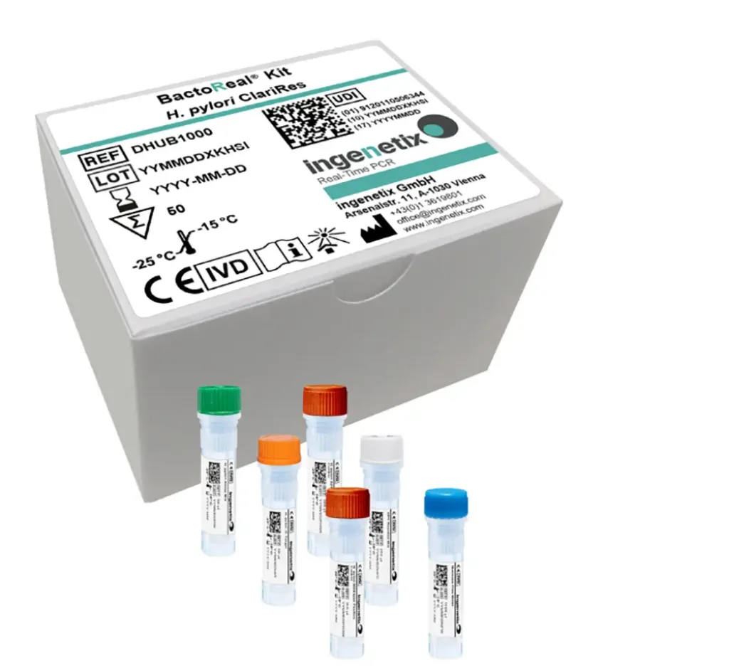 Imagem de BactoReal® Kit H. pylori ClariRes