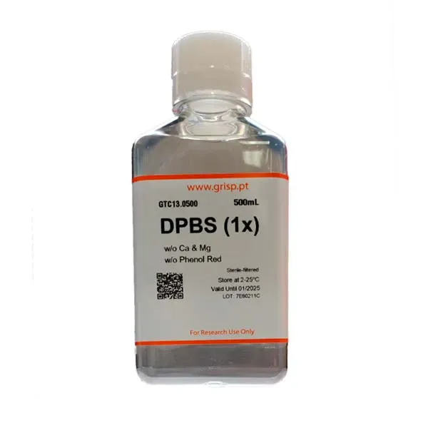 Imagem de DPBS (1x) w/o Ca Mg and Phenol Red
