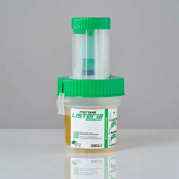 Imagem de Teste rápido para Listeria monocytogenes - alimentos e superfícies