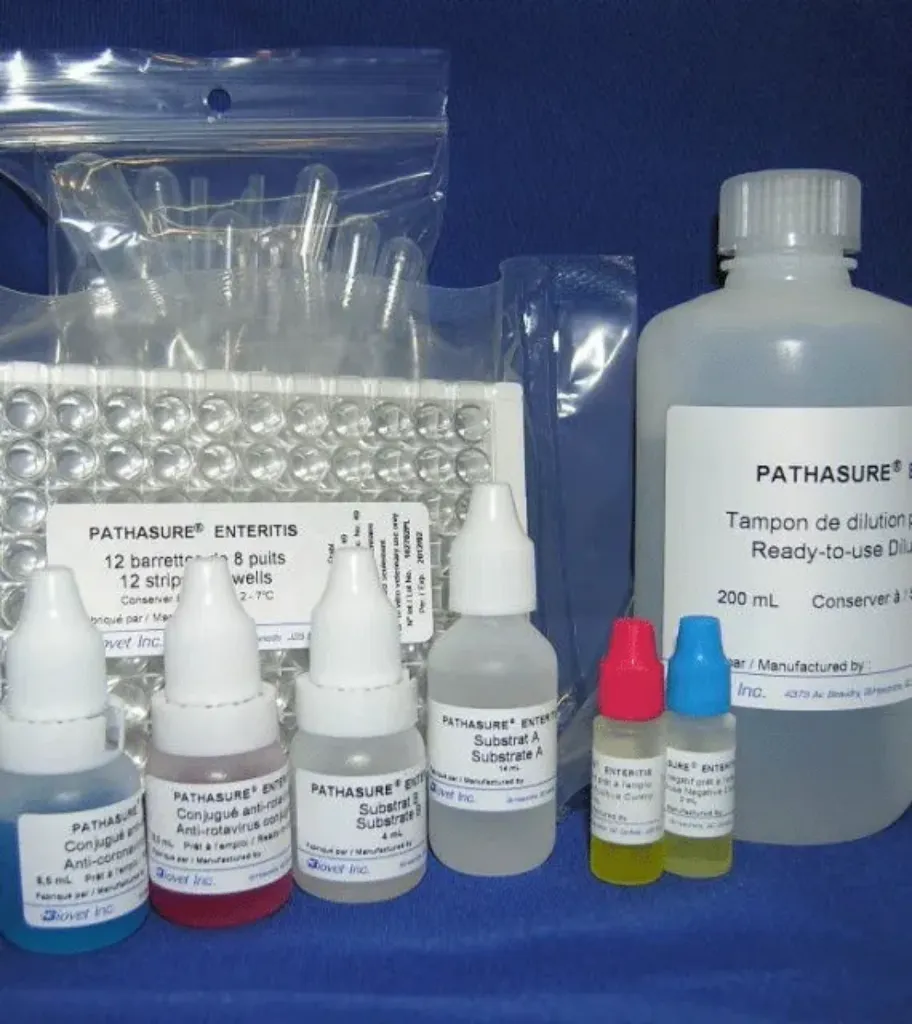 Picture of ELISA TEST Rotavirus Coronavirus Escherichia coli K99