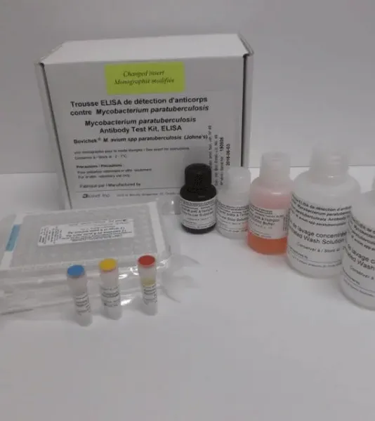 Imagem de TESTE ELISA Mycobacterium avium ssp paratuberculosis (Johne’s)