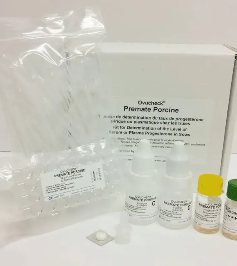Imagem de TESTE ELISA progesterona Premate Porco/suino Ovucheck