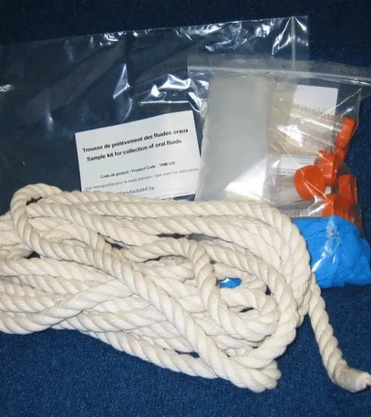 Imagem de Kit de amostragem para coleta de fluidos orais