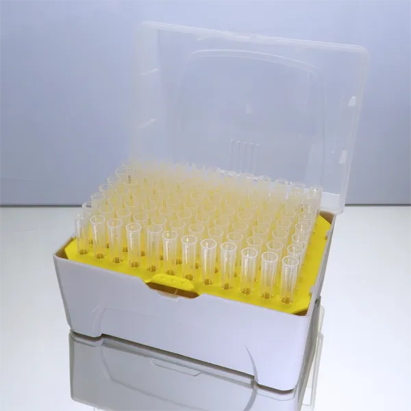 Imagem de Pontas de pipeta PP 300 uL baixa retenção com rack estéreis sem DNase/RNase