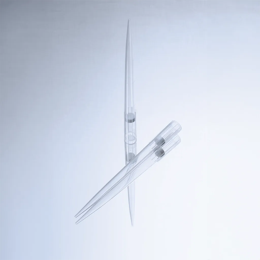 Imagem de Pontas de filtro PP 1250 uL baixa retenção com rack estéreis sem DNase/RNase