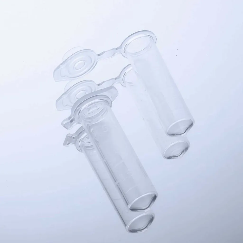 Imagem de Tubos de microcentrífuga PP 2 0 mL graduados cores sortidas sem DNase/Rnase
